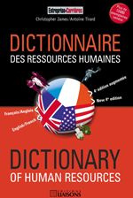 Dictionnaire français/anglais des ressources humaines. 4e édition