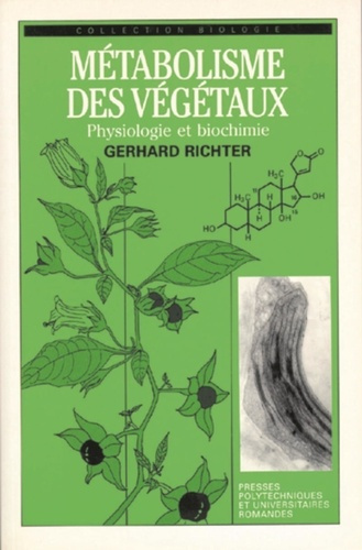 Métabolisme des végétaux. Physiologie et biochimie
