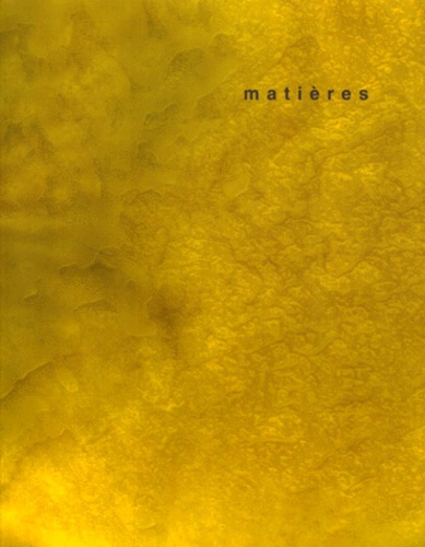 Matières N° 2/1998