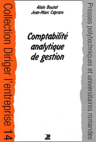 Comptabilité analytique de gestion