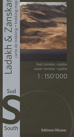 CARTE - LADAKH-ZANSKAR (SUD) ANCIENNE EDITION