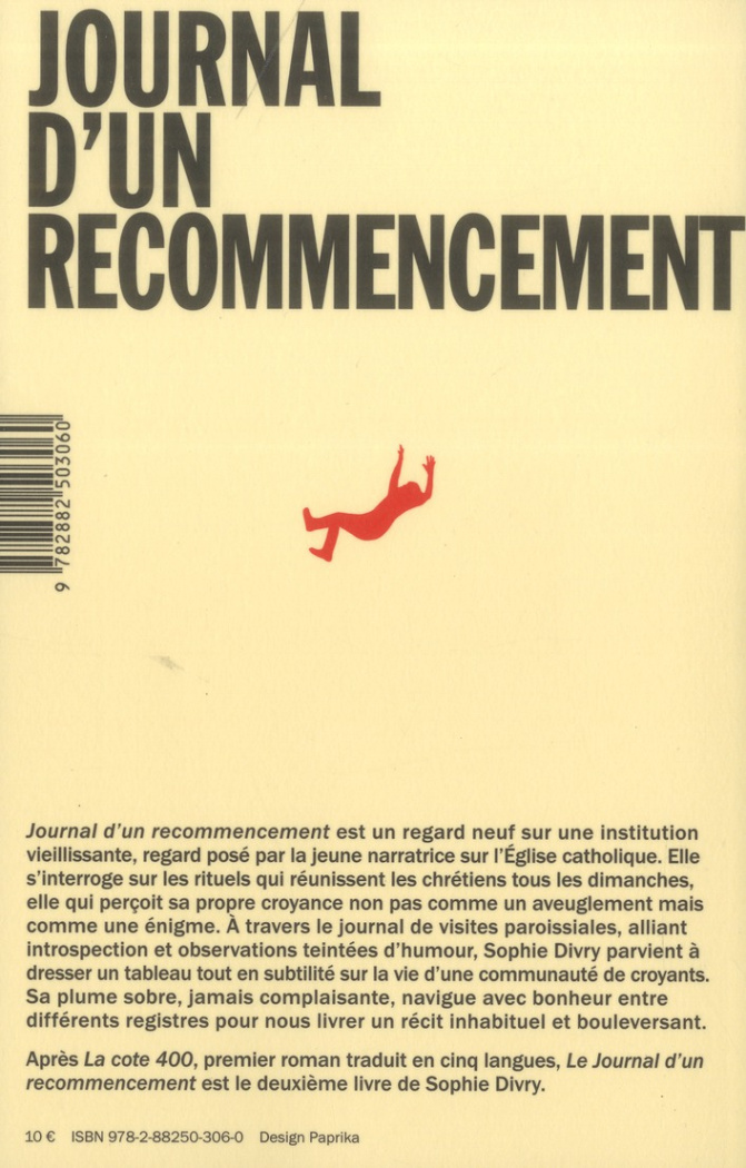Journal d'un recommencement