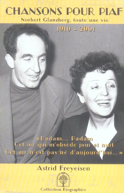 CHANSON POUR EDITH PIAF