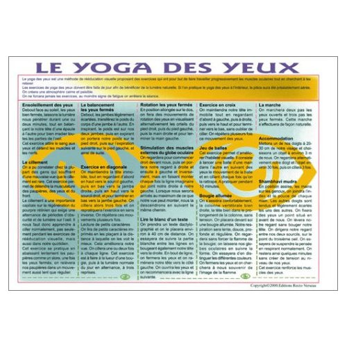YOGA DES YEUX