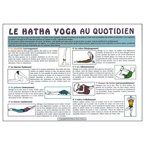 Planche Hatha Yoga au quotidien - A4