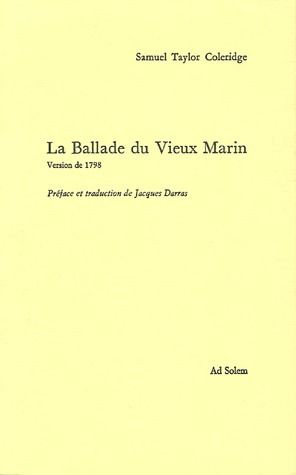 La Ballade du Vieux Marin. Version de 1798