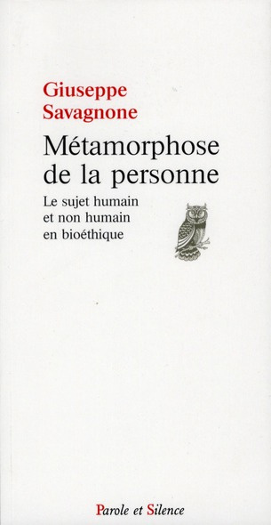 METAMORPHOSE DE LA PERSONNE