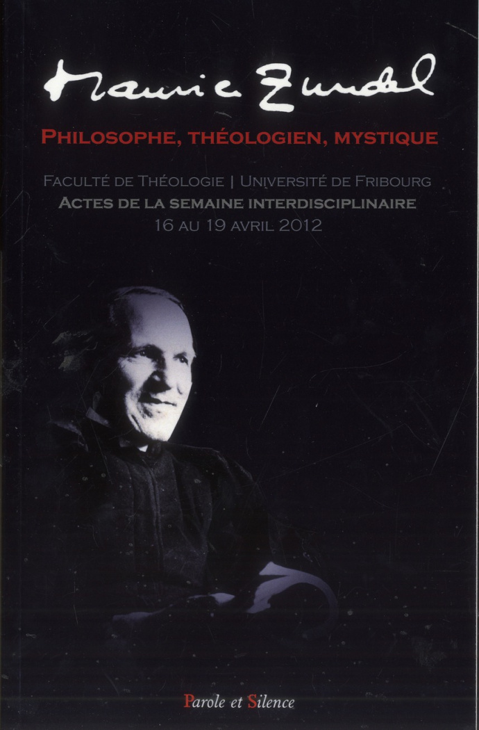 Maurice Zundel, philosophe, théologien, mystique / Actes de la semaine théologique de l'Université d