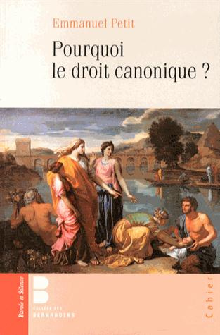 POURQUOI LE CANONIQUE