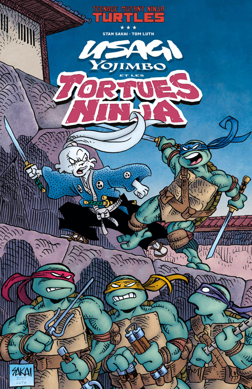 Usagi Yojimbo Spin-off : Usagi Yojimbo et les Tortues Ninja
