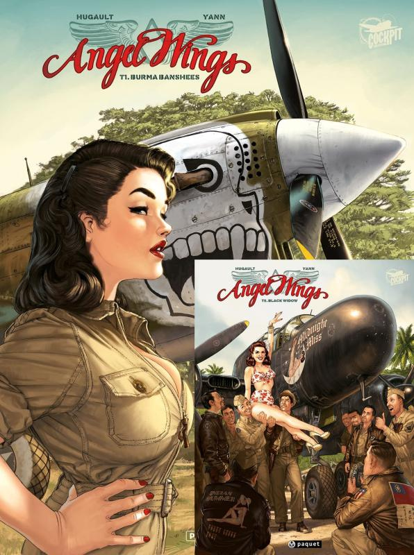 Angel Wings : Offre découverte 2 volumes. Tome 1, Burma Banshees ; Tome 2, Black Widow