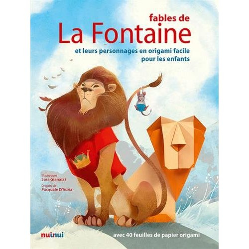 Fables de La Fontaine, personnages en origami