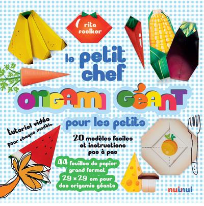 Origami géant pour les petits. Le petit chef