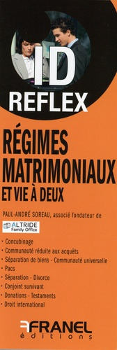 Régimes matrimoniaux et vie à deux