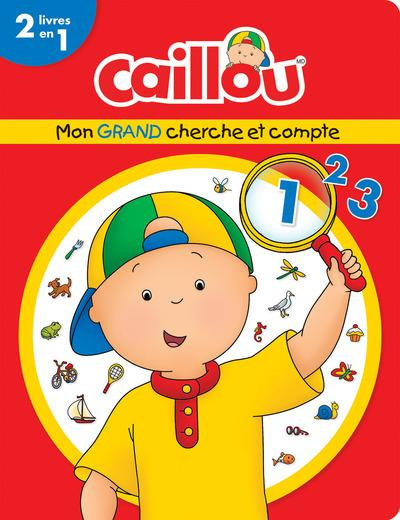 Caillou, mon grand cherche et compte