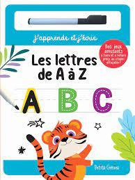Les lettres de A à Z. Avec 1 crayon effaçable