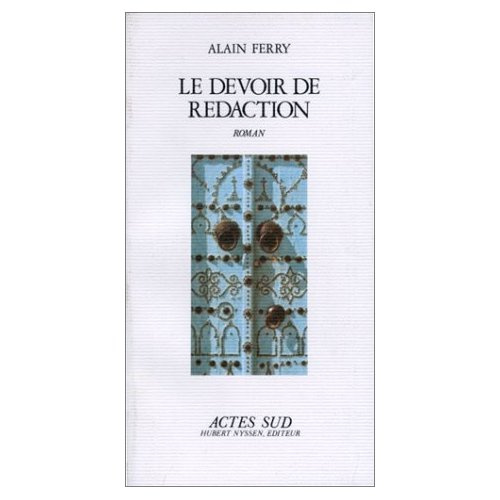 Le devoir de rédaction