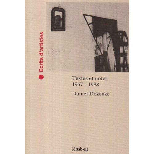 Textes et notes, 1967-1988