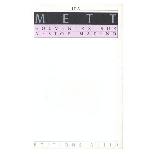 SOUVENIRS SUR NESTOR MAKHNO