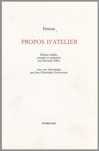 Propos d'Atel. Ancienne Édition