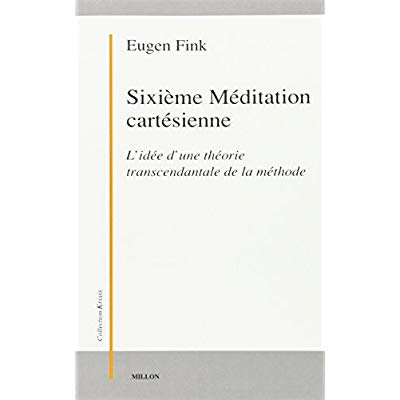 Sixième méditation cartésienne. Première partie, L'idée d'une théorie transcendentale de la méthode