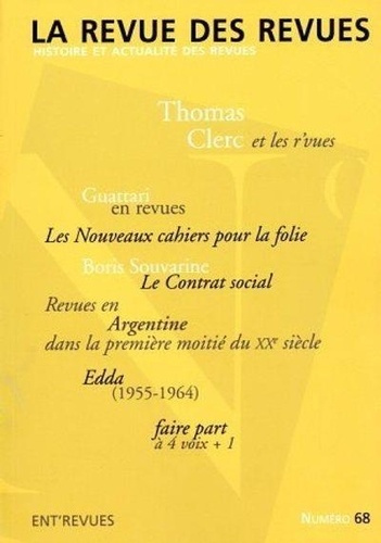 La revue des revues N° 68, automne 2022