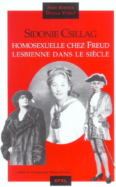 SIDONIE CSILLAG, HOMOSEXUELLE CHEZ FREUD
