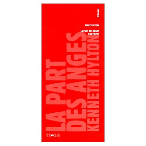 La part des anges. suivi de À trente centimètres de mon nez. Paris, août 1996