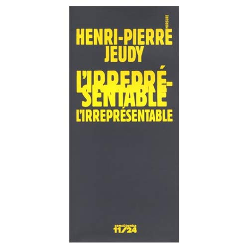 L'irreprésentable