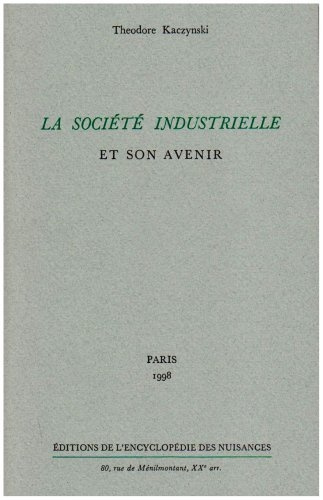 La société industrielle et son avenir