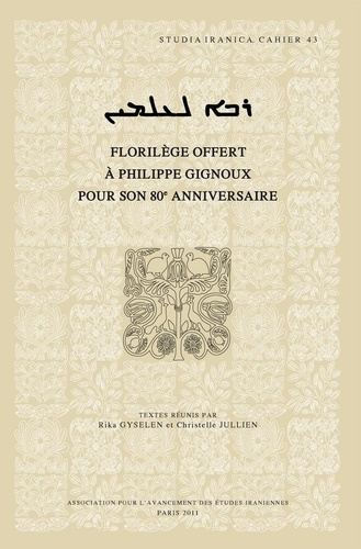 FLORILEGE OFFERT A PHILIPPE GIGNOUX POUR SON 80E ANNIVERSAIRE