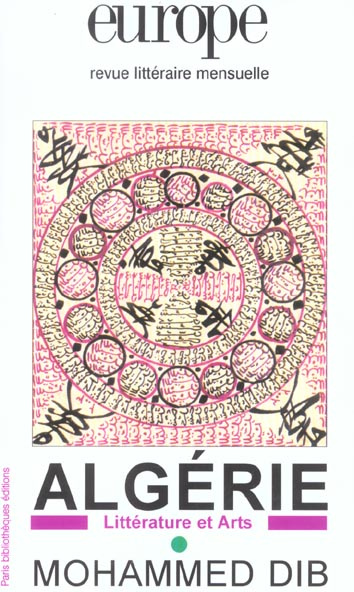 Europe Hors série : Algérie-Mohammed Dib
