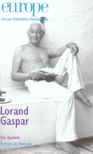 EUROPE LORAND GASPARD/DON QUICHOTTE N 918 - OCTOBRE 2005