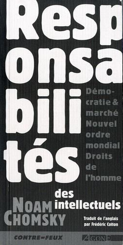 Responsabilités des intellectuels