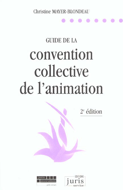 Guide de la convention collective de l'animation. 2ème édition