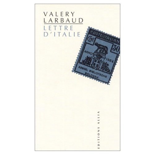 Lettre d'Italie