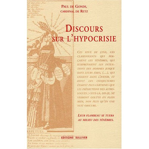 Discours sur l'hypocrisie