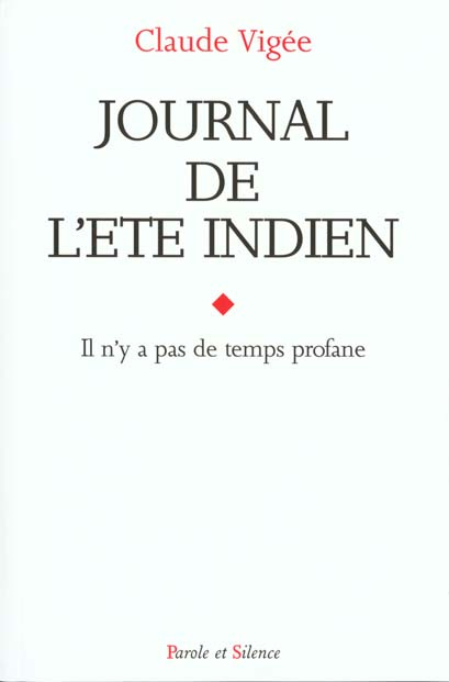 JOURNAL DE L' ETE INDIEN