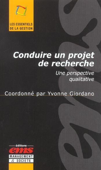 Conduire un projet de recherche. Une perspective qualitative