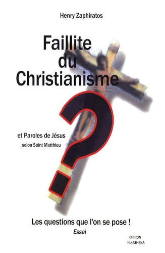 FAILLITE DU CHRISTIANNISME ?