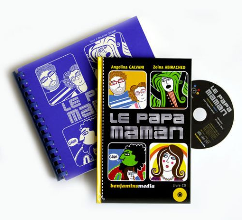 Le papa-maman. Avec Livre-CD, avec 1 CD audio [BRAILLE