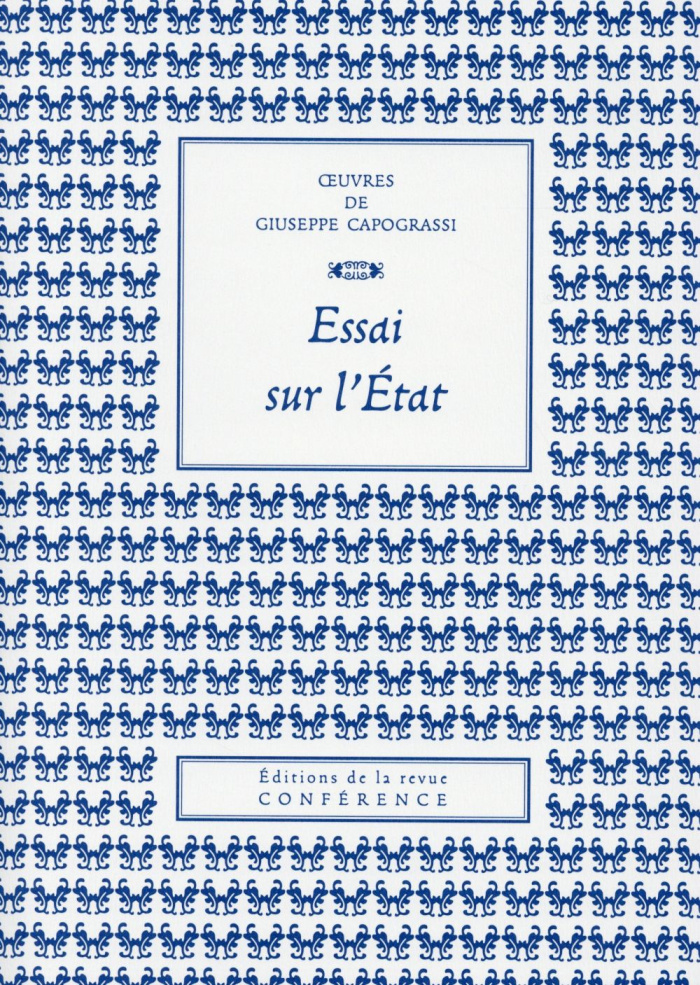 Essai sur l'Etat