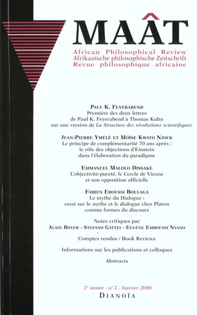 MAAT N° 2 JANVIER 2000