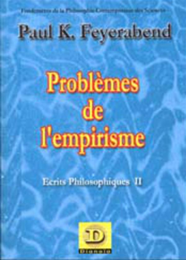 Problèmes de l'empirisme. Ecrits philosophique II