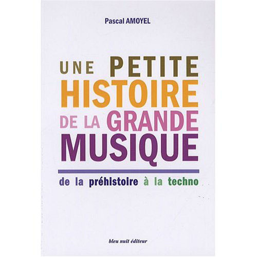 Une petite histoire de la grande musique. De la préhistoire à la techno