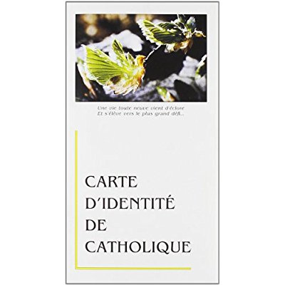 Carte d'identité de catholique