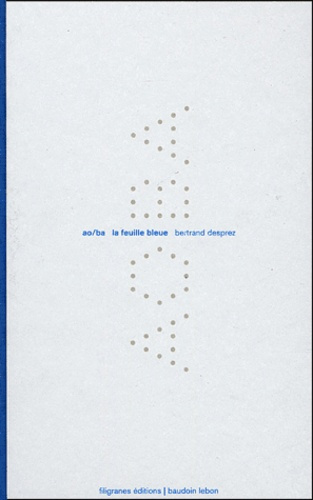 Ao-ba. La feuille bleue