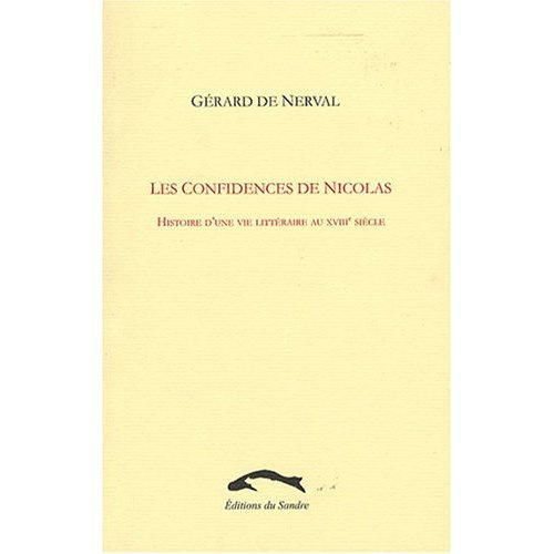 LES CONFIDENCES DE NICOLAS