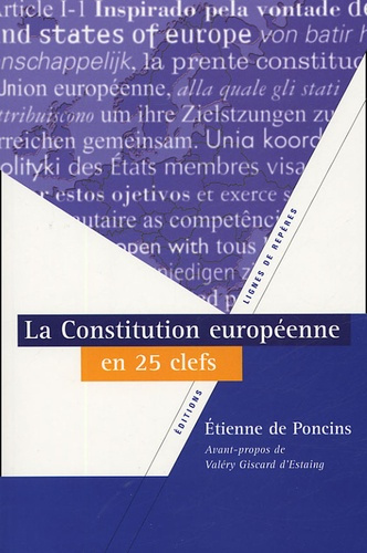 LA CONSTITUTION EUROPEENNE EN 20 CLES