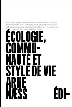 Ecologie, communauté et style de vie
